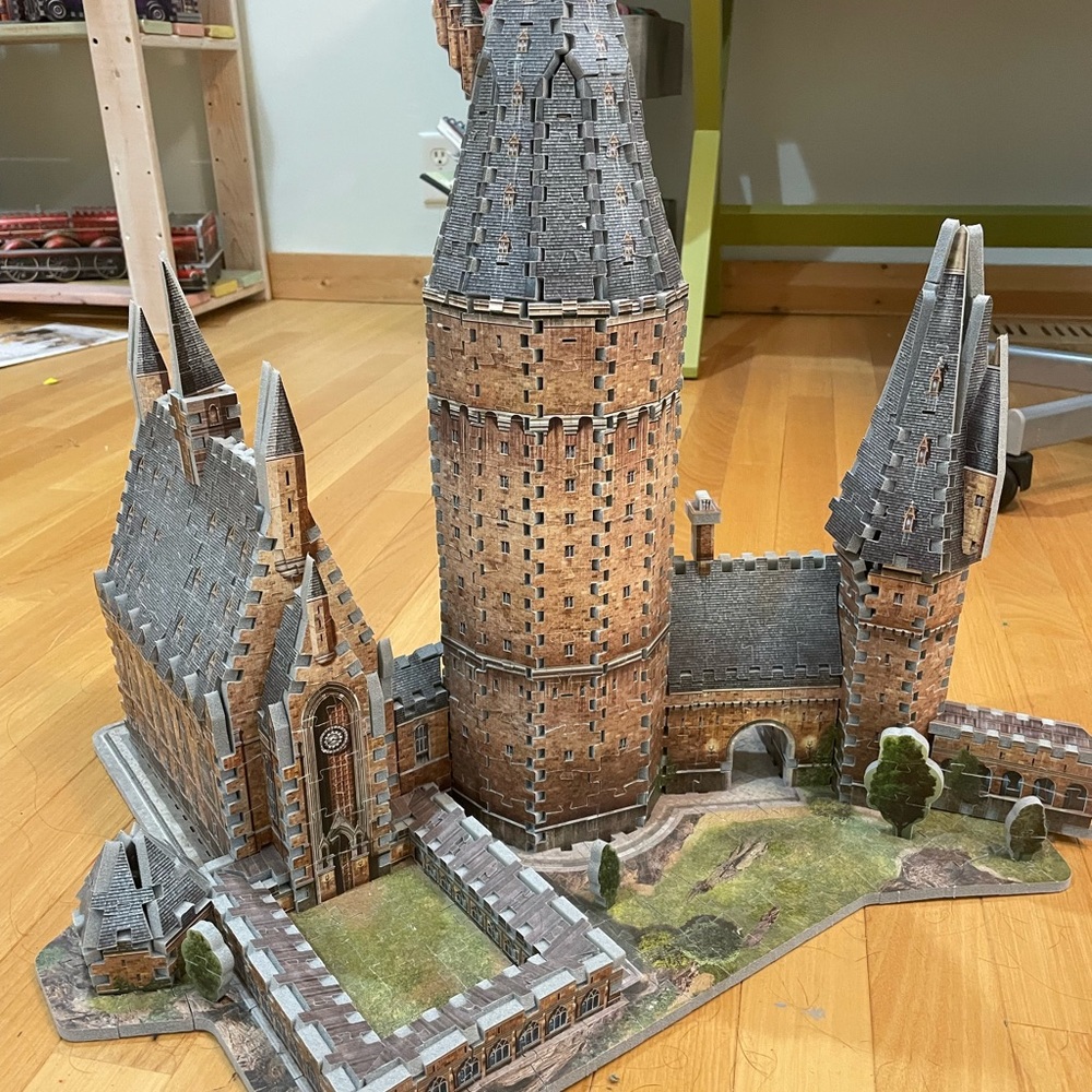 Wrebbit Harry Potter hogwarts great hall 3d puzzle